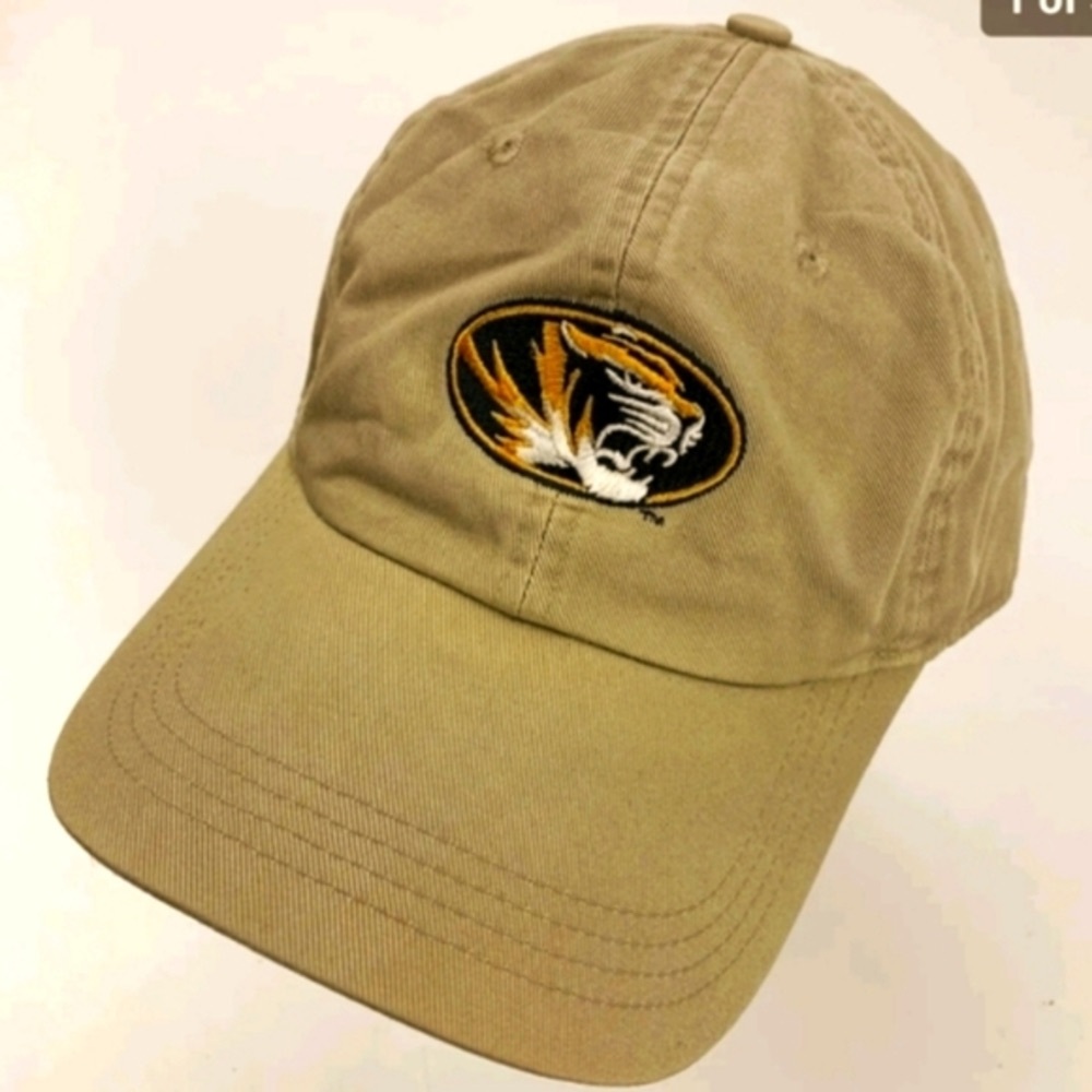 Missouri Tigers Khaki Clean Up Adjustable Hat